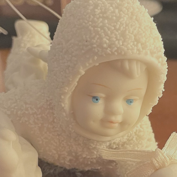 Department 56 Snowbabies Angel #6830-6 " STARRY NIGHT " Christmas Ornament - Picture 2 of 9